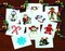 Christmas Holiday Glitter Temporary Tattoos For Kids (72 Pieces) Holiday Favors and Giveaways, Stocking Stuffers